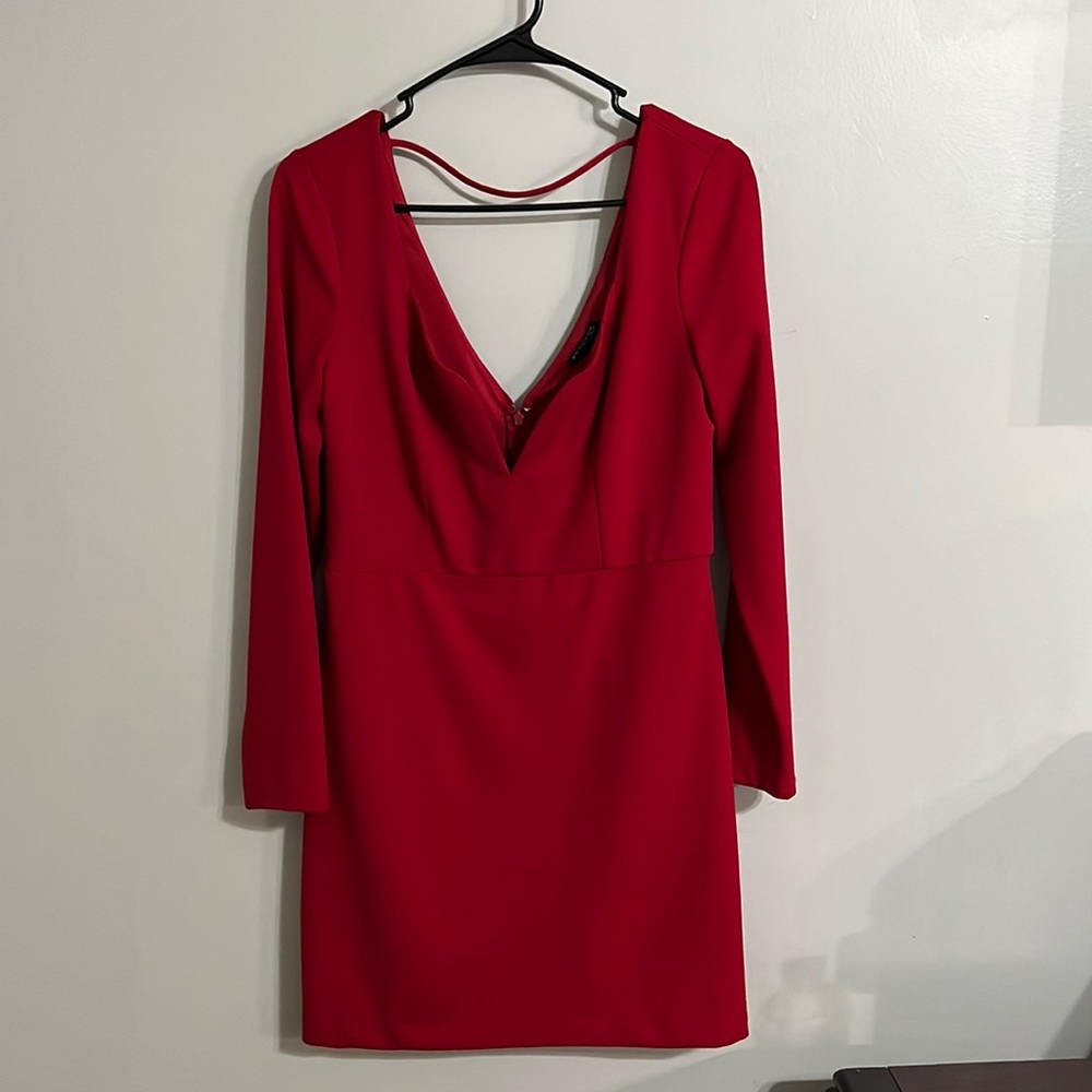 NEW - Express Hot Red Dress - Size M